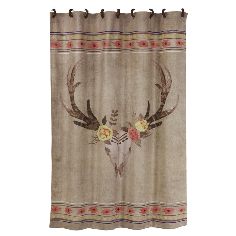 Ensemble de rideau de douche Desert Skull