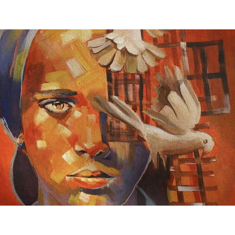 Peinture de l'éveil | Couleur acrylique | Ojasvi Singh | Pour la décoration murale