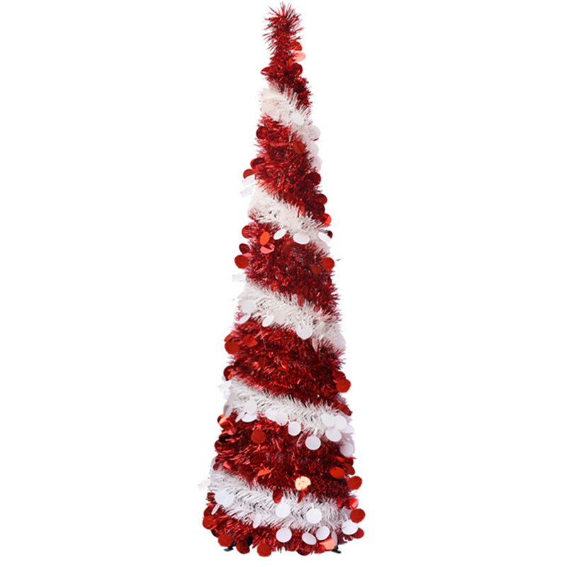 Arbre de Noël, arbre de Noël artificiel 5 pi., Rouge