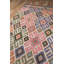 Tapis rose / bleu en laine touffeté à la main Ramage-31335586