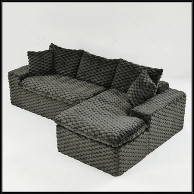 Canapé polyvalent en velours Turtle