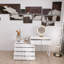 Commode de bureau 10 tiroirs sans poignée