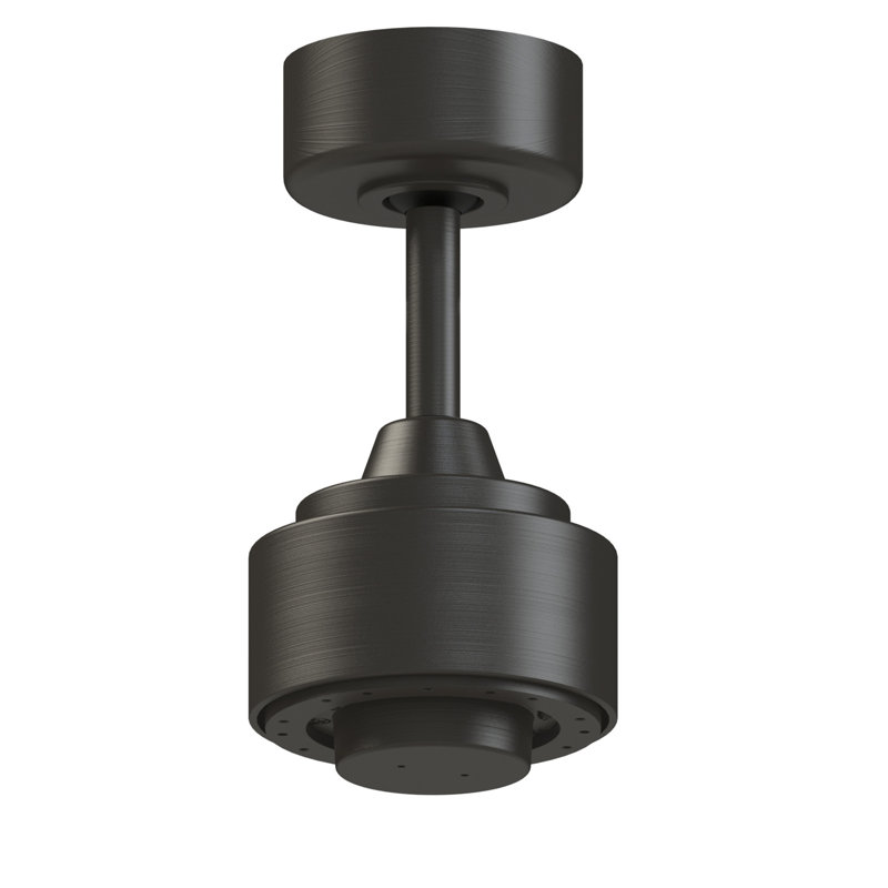 TriAire Custom Indoor/Outdoor Ceiling Fan DC Motor- Dark Bronze, Dark Bronze, 15.92'' H X 7.09'' W X 7.09'' D 
