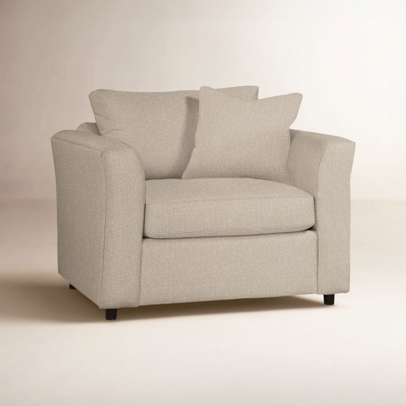 Northfield Armchair, Eggshell Crypton Performance; 0884-93
