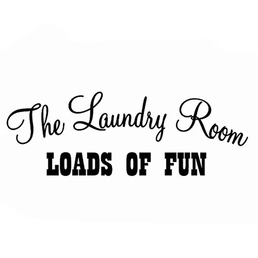The Laundry Room Loads of Fun Laundry Wall Decal Gracie Oaks