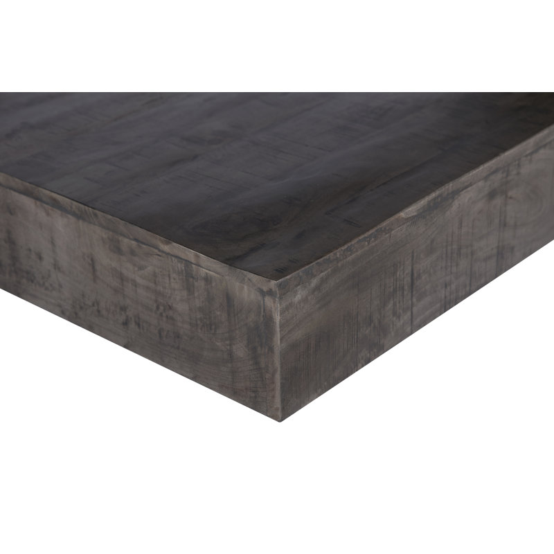 Solid Wood Block Coffee Table
