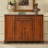 Cherry Solid Wood Shoe Storage Bench