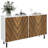 Kevonte Sideboard,Dining cabinet,Office credenza with wood frame