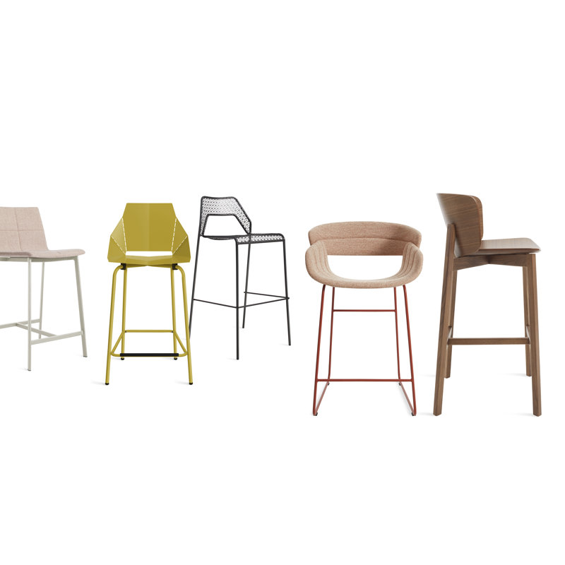 Hot Mesh Outdoor Bar Stool, Bar Stool (30.5" Seat Height), Black