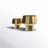 2 Piece Metal Indoor Outdoor Planter Set