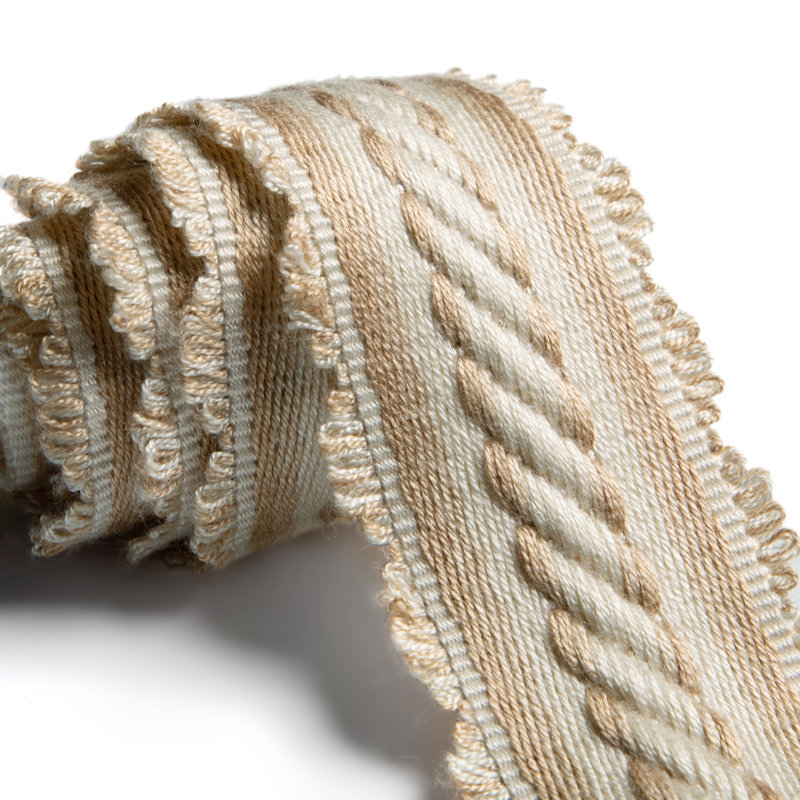 Passementerie Volume I Jacqueline Fabric, Beige