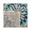 Tapis floral ivoire / bleu Osakis-1011643039