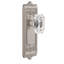Grandeur Windsor Plate Passage with Baguette Crystal Door Knob-2107693928-2107693929