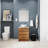 Arethia 23.6'' Single Bathroom Vanity with Ceramic Top
