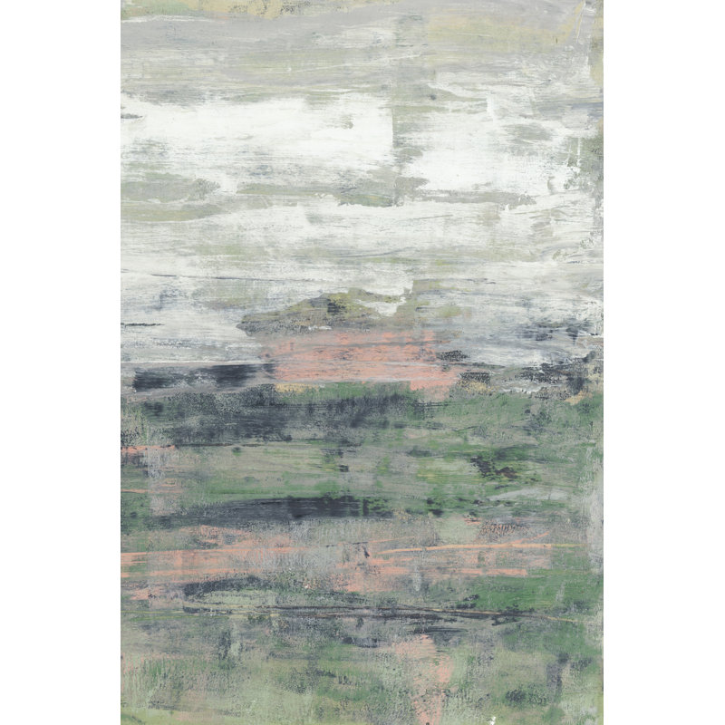 Paynes Blush II - Wrapped Canvas Painting, 30cm H x 20cm W