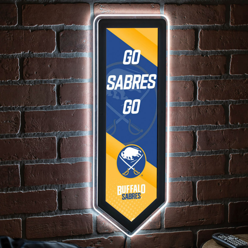 Enseigne murale NHL Team Pennant, Buffalo Sabres