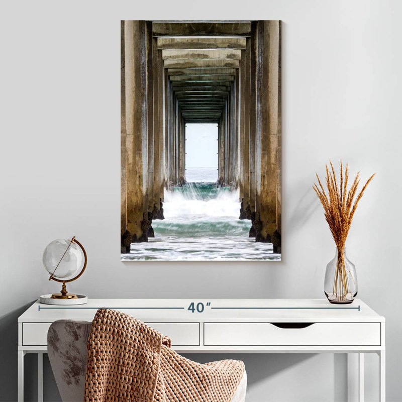 Aletra La Jolla Scripps Beach Pier, 30" H x 20" W