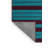Machine Washable Horizontal Stripes Red Area Rug-1278142373