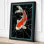 Koi in Shadow Japandi - Wrapped Canvas-1947761779-1947761780