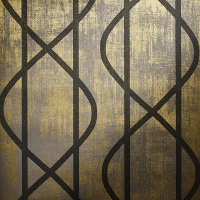 Rouleau de papier peint à motif de lignes géométriques en pierre de verre de collection Universe