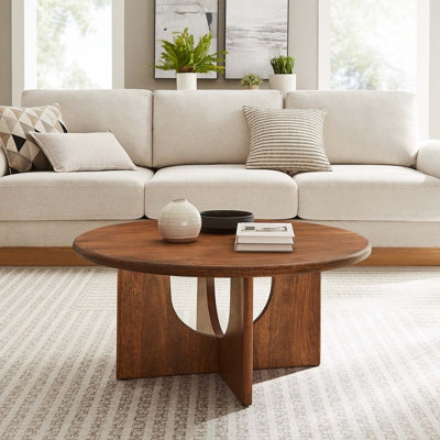 Modway Rivian Round 34" Coffee Table