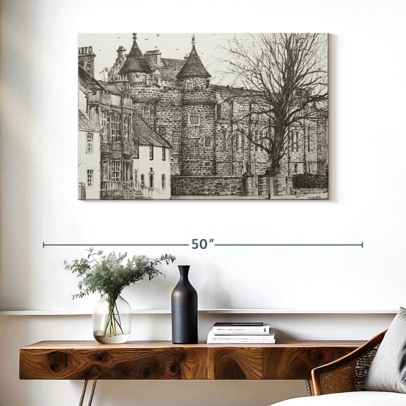 Lilie Falkland Palace Scotland, 26" H x 39" W