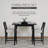 Aniek 3PC Upholstered Counter Set Black