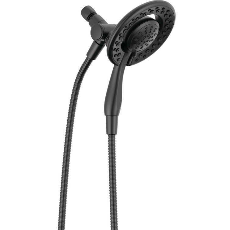 In2ition 2-in-1 Dual Hand Held Shower Head, 3-Spray Detachable Round Shower Head 1.75 GPM