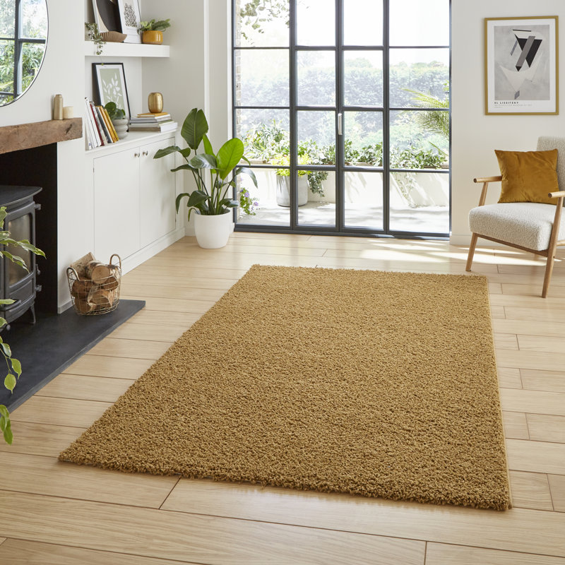 Bali area rug Machine Woven Rectangle Gold, Rectangle 120 x 170cm