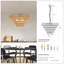 Lustre moderne en corde de chanvre tissé, luminaire suspendu de style bohème, luminaire suspendu élégant pour le salon, la salle à manger, la chambre à coucher (sans ampoules)-2114452281-2114452280
