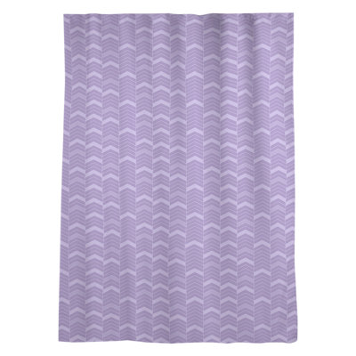 Panneau de rideau simple à passe-tringle à chevrons Stephenie