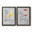 So So attrayant - ensemble de 2 pièces d'art textuel sur toile-668943463-668943460