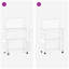 Tool Trolley Manual 65 X 35 X 111 Cm Cold-Rolded Steel-690450989