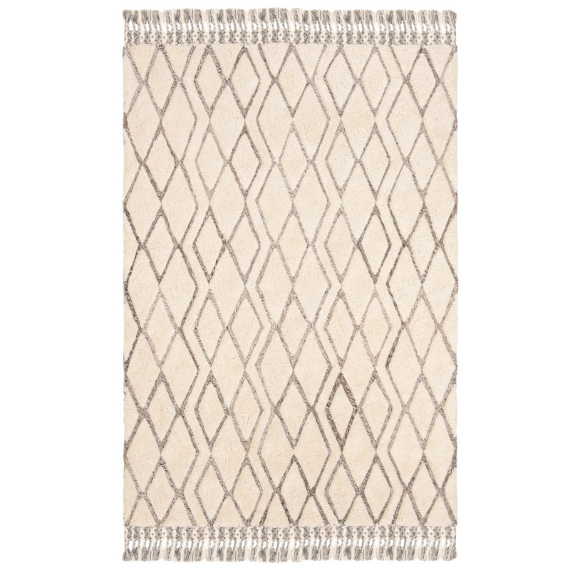 Powell Hand Tufted Performance Geometric Rug, Rectangle 5' x 8'