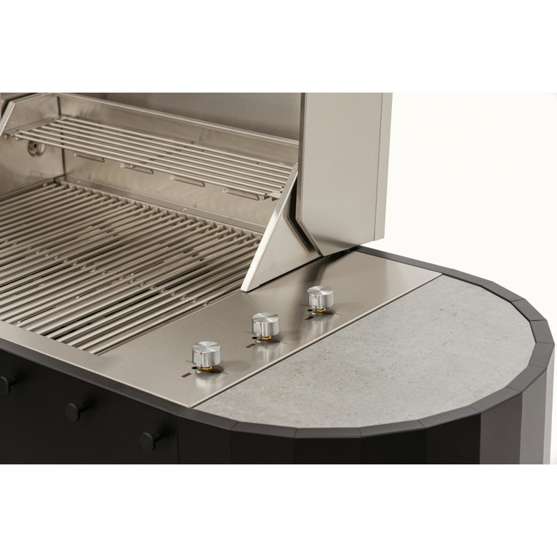 OVO GS - Outdoor Kichten Island- Cabinet with Grill