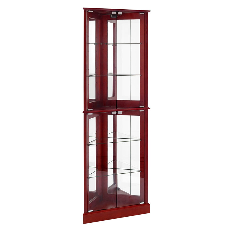 Armoire d'angle Curio