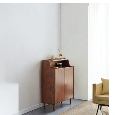 Armoire à chaussures en bois massif