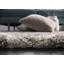 Tapis gris et ivoire à motif géométrique Darrold-622563862