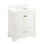 Quen 30" Freestanding Single Basin Vanity Set with Cabinet, Vanity Top