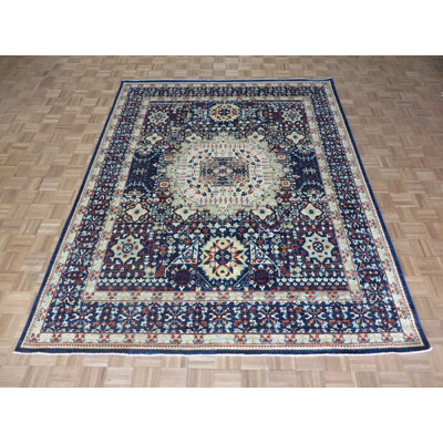 Dryden One-of-a-Kind 7'11" X 9'11" Wool Area Rug in Blue