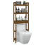 Alarice Solid Wood Bathroom Shelves-248529705
