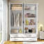 Armoire de 89 pouces avec armoire supérieure