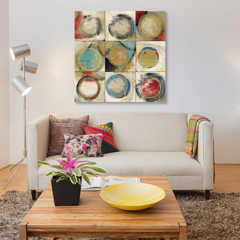 « let », reproduction d’impression sur toile, H 26 po x l 26 po x P 1,5 po, Toile tendue, Pas de tapis
