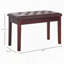 Banquette de piano capitonnée à boutons capitonnée-1851949530