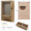 Ensemble de cadre d'ombre en bois doré 12 "x 16" Ainagul-268276728