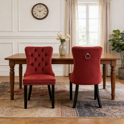 Classic Velvet Dining Chairs