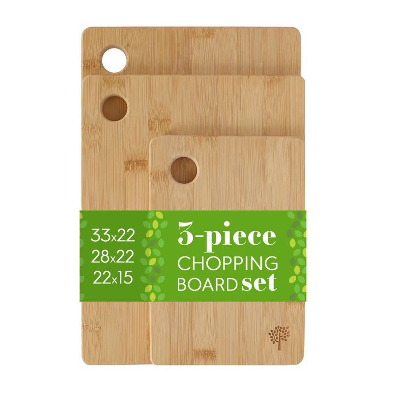 Nicola Spring Bamboo Chopping Board Set