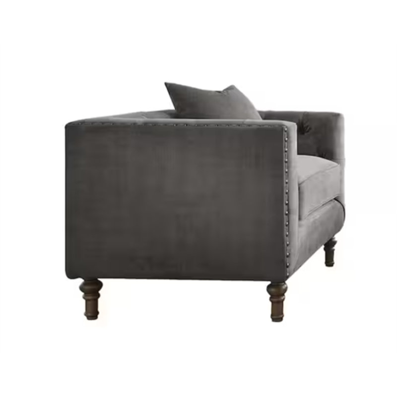 Chaise en velours Sidonia