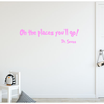Text & Numbers Wall Decal