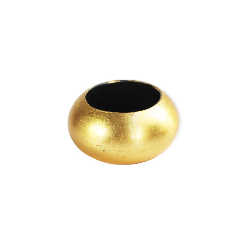 Rond de serviette traditionnel, Or